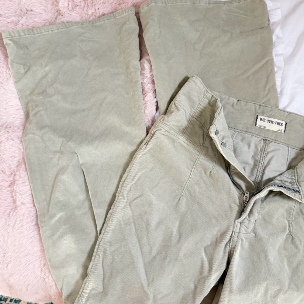 We The Free Sage Corduroy Trousers